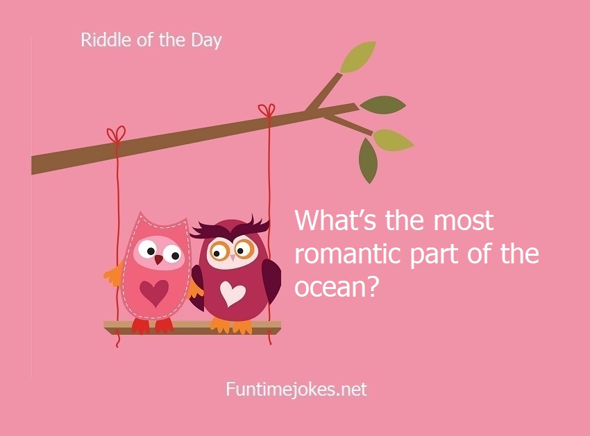 What’s the most romantic part of the ocean